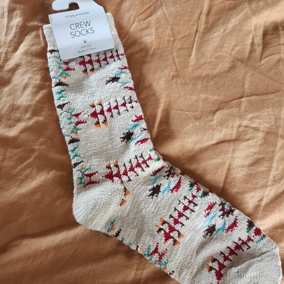 Maurice's Southwest Pattern Socks - Picture 1 of 3